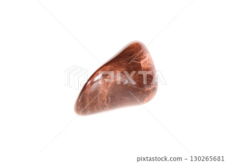 Macro mineral stone jasper on a white background Macro mineral stone jasper on a white background 130265681