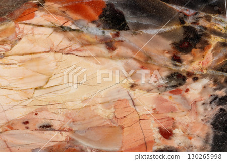 macro stone mineral jasper on black background macro stone mineral jasper on black background 130265998