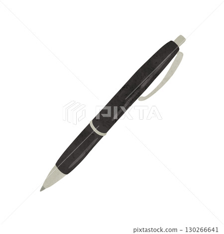 黑色原子筆水彩風格手繪插畫 黑色原子筆水彩風格手繪插畫 130266641