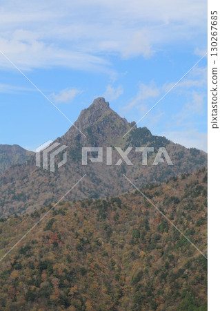 Ishizuchi mountain system in autumn 130267685