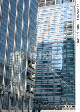 Cityscape with a view of buildings Cityscape with a view of buildings 130268413