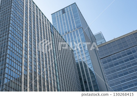 Cityscape looking up at the buildings Cityscape looking up at the buildings 130268415