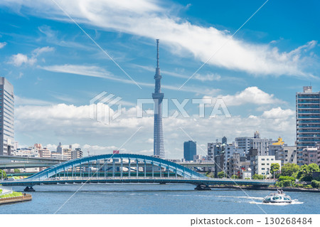 "Tokyo" Sumida River and Tokyo Skytree 130268484