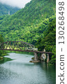 Tadami線運行第四個Tadami河橋 130268498