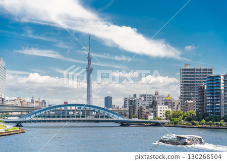 「東京」隅田川和東京晴空塔 「東京」隅田川和東京晴空塔 130268504