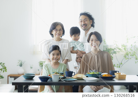 Fun family meal image Fun family meal image 130268516