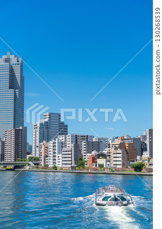 「東京」隅田川風景、中央區 130268539