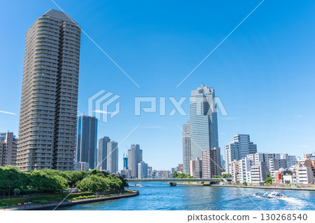「東京」隅田川風景、中央區 130268540