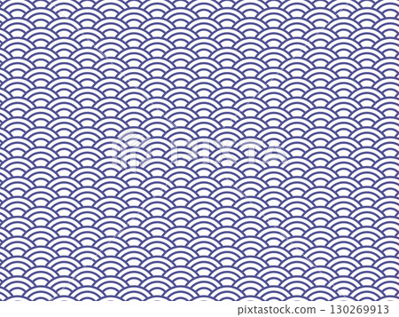 Transparent background of Seigaiha pattern (Japanese pattern, Japanese style design) Transparent background of Seigaiha pattern (Japanese pattern, Japanese style design) 130269913