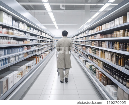 人們在超市購物 130270005