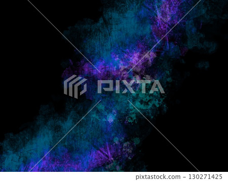 A dark background with a hazy green and blue-purple smoky haze 130271425