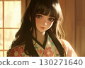 日式房間裡的美女 130271640