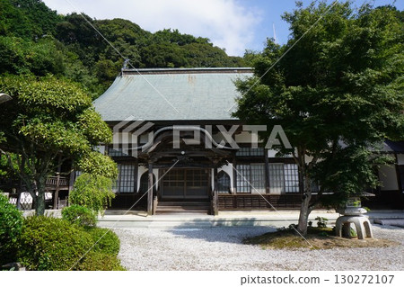 岡山縣三崎町內宗宗的寺廟Genjuji Temple：大雄寶殿 130272107