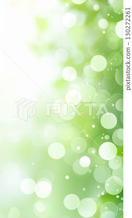 清爽的綠色散景背景 130272261