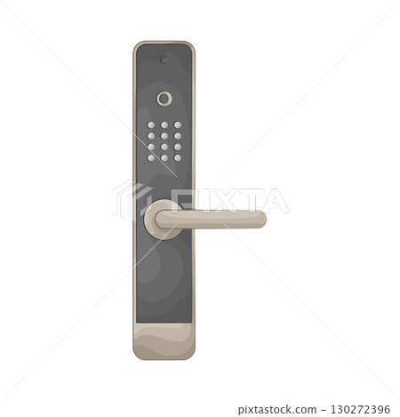 Illustration of Smart Door Lock Illustration of Smart Door Lock 130272396