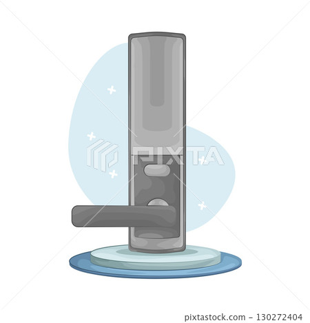 Illustration of Door Lock Illustration of Door Lock 130272404