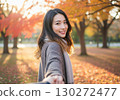 Japanese women holding hands on a date 130272477