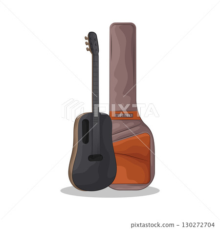 Illustration of Guitar 130272704