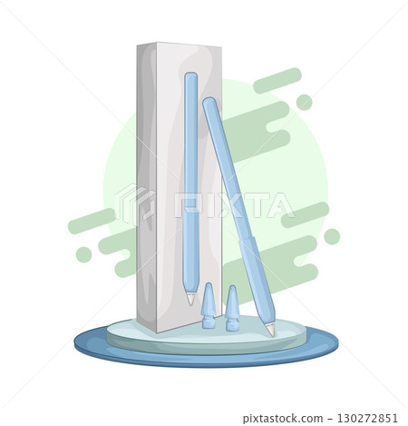 Illustration of Stylus Pen Illustration of Stylus Pen 130272851