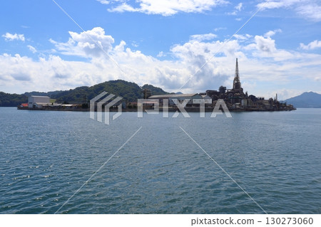 活著的軍艦島：瀨戶內海的奇吉里島（北碼頭附近） 130273060