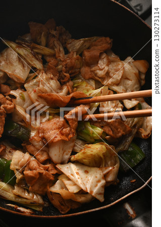 Cooking Twice Cooked Pork Cooking Twice Cooked Pork 130273114