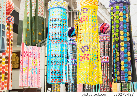 Sendai Tanabata Festival Tanabata decorations for Sendai Tanabata 130273488