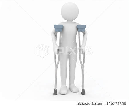 3D人物拐杖生成AI 3D人物拐杖生成AI 130273868