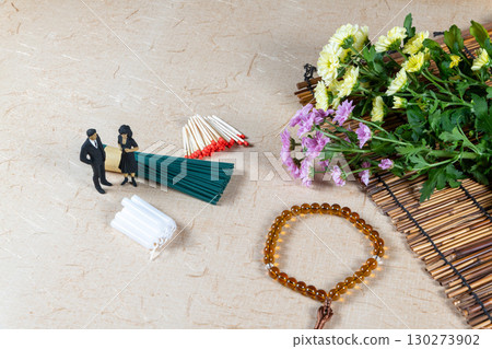 掃墓配件和喪服小娃娃 130273902