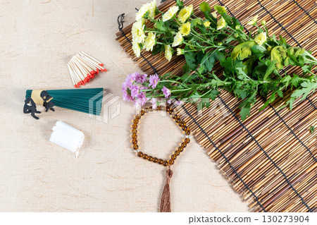 掃墓配件和喪服小娃娃 掃墓配件和喪服小娃娃 130273904