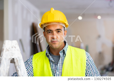 Portrait of a young foreman Portrait of a young foreman 130274505