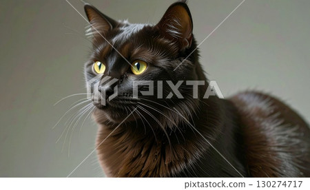 Black cat  130274717