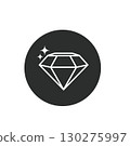 diamond icon  vector concept design template 130275997