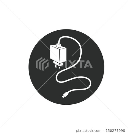 phone charger adapter icon vector illustration design template phone charger adapter icon vector illustration design template 130275998