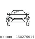suv car line icon vector design template 130276014