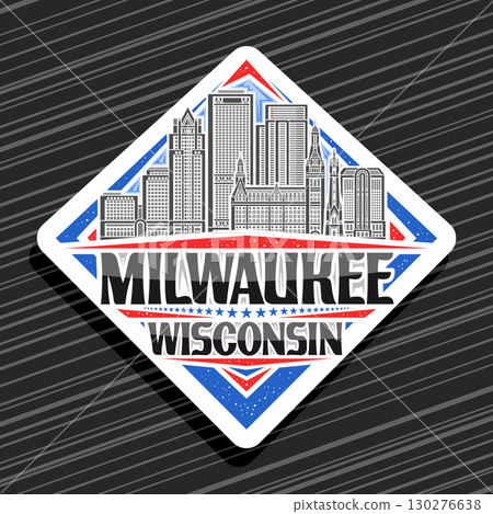 Vector logo for Milwaukee - Stock Illustration [130276638] - PIXTA