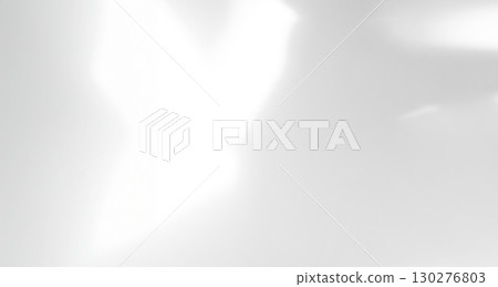 Shadow Background Abstract Leave Overlay Wall Floor Light Effect White Plant Sunlight Backdrop Mockup Minimal Spring Summer Nature Grey blur Photography Scene Template Poster Card Frame Product. 130276803