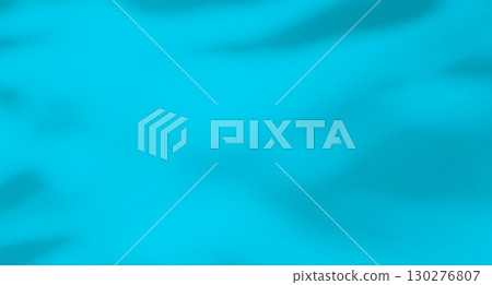 Blue Light Background Abstract Overlay Sun Shadow Leaf White Gradient Color Blur Room Cement Floor Wall Backdrop Mockup Product Beauty Cosmetic Presentation Minimal Empty Card Summer Tropical 130276807