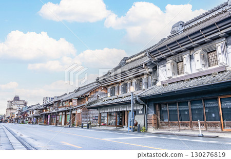 埼玉縣川越市小江戶川越一番街商店街倉造街景 130276819