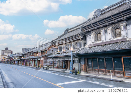 Kawagoe City, Saitama Prefecture Koedo Kawagoe Ichibangai Shopping Street Kurazukuri Townscape 130276821