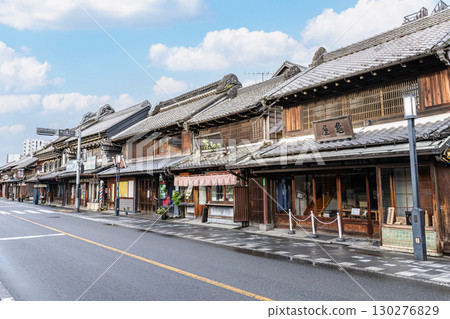 Kawagoe City, Saitama Prefecture Koedo Kawagoe Ichibangai Shopping Street Kurazukuri Townscape 130276829