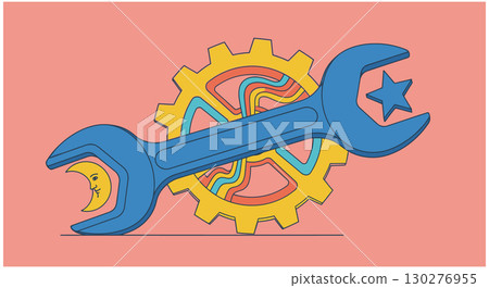 Wrench and Gear: Nighttime Maintenance and Repair Wrench and Gear: Nighttime Maintenance and Repair 130276955