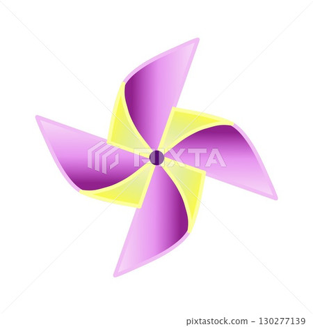 Illustration of a pinwheel 130277139