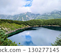 Mt. Tateyama reflected in the pond 130277145