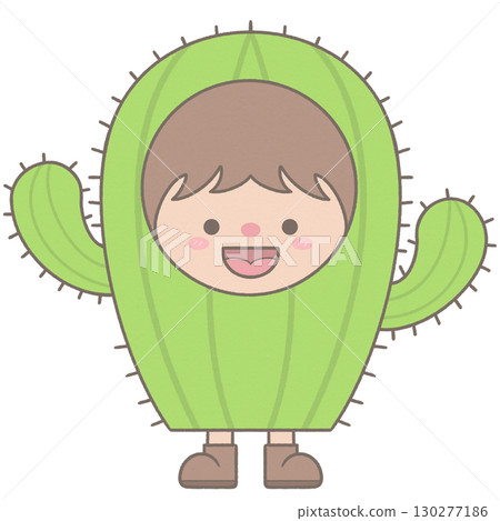 Magic fairy forest cute pixie cactus character Magic fairy forest cute pixie cactus character 130277186