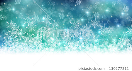 Snow Christmas winter light background 130277211