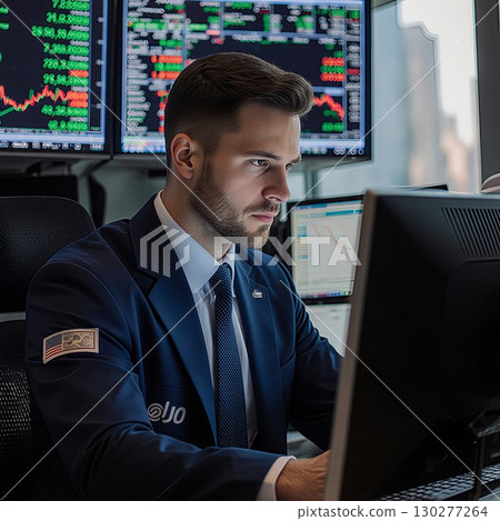A skilled trader who works hard at trading cryptocurrencies, stocks, and foreign exchange. A skilled trader who works hard at trading cryptocurrencies, stocks, and foreign exchange. 130277264