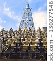 Spectacular view of Gangaramaya Temple in Colombo 130277546