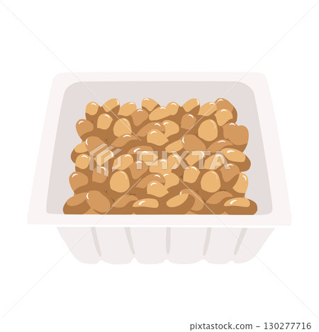 Natto illustration 130277716
