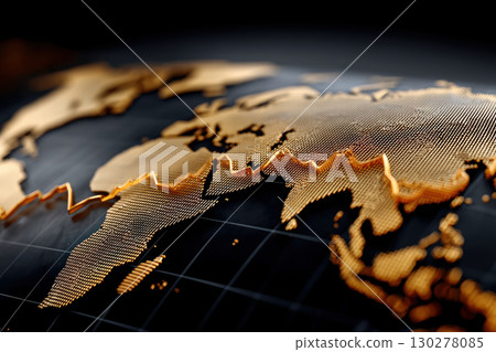 Explore global economic trends and market changes visually 130278085
