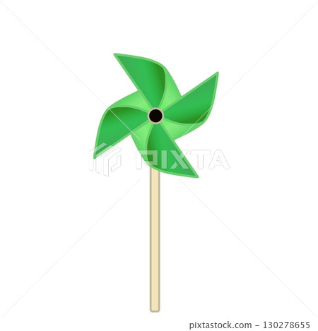風車的插圖 130278655